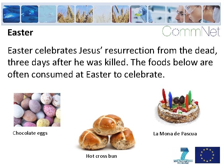 Easter celebrates Jesus’ resurrection from the dead, three days after he was killed. The