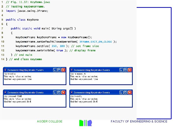 Outline AGDER COLLEGE FACULTY OF ENGINEERING & SCIENCE 