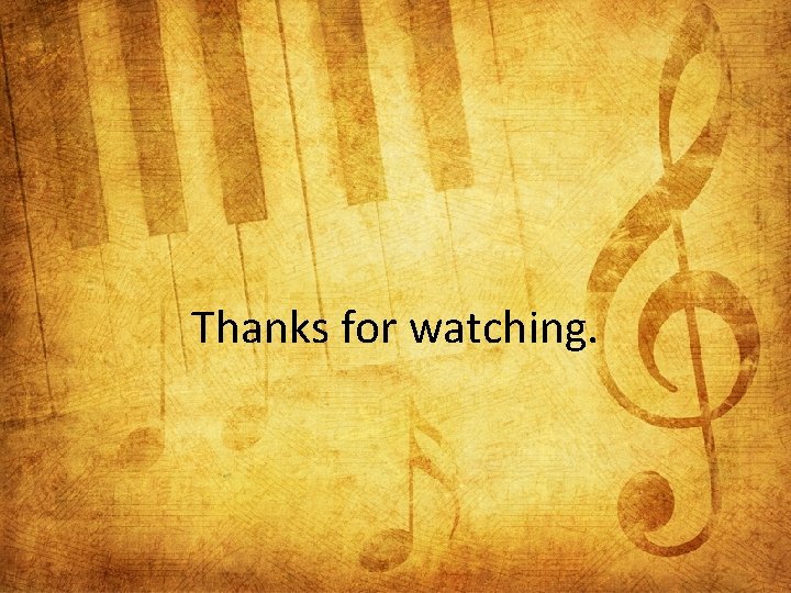 Thanks for watching. 