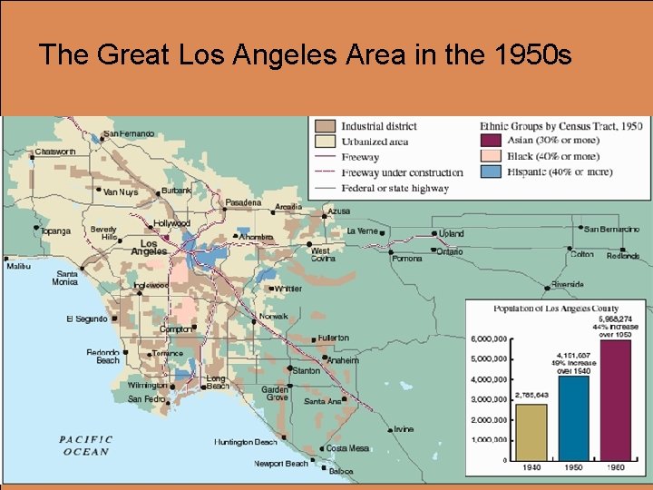 The Great Los Angeles Area in the 1950 s 