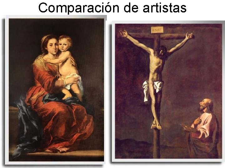 Comparación de artistas • 