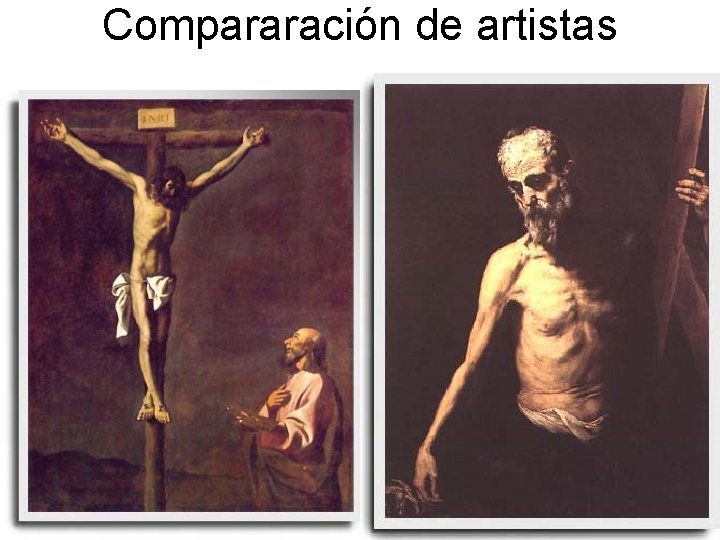 Compararación de artistas 