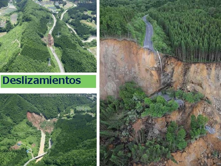 Deslizamientos Deslizamientos