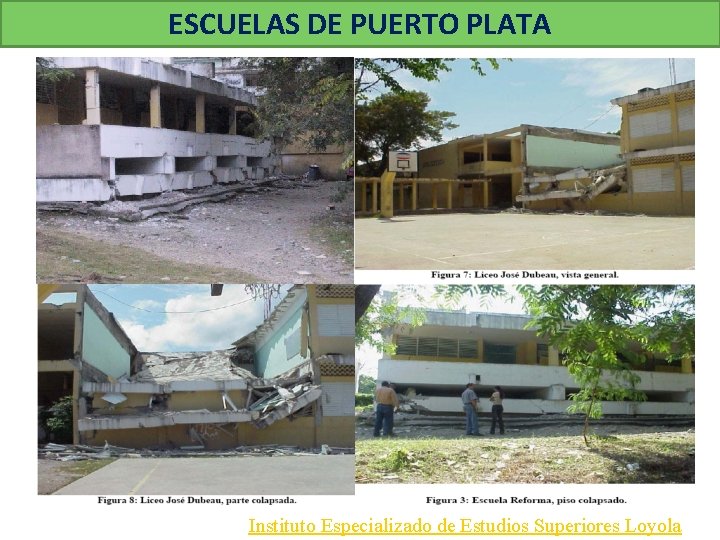 ESCUELAS DE PUERTO PLATA Instituto Especializado de Estudios Superiores Loyola ESCUELAS DE PUERTO PLATA Instituto Especializado de Estudios Superiores Loyola