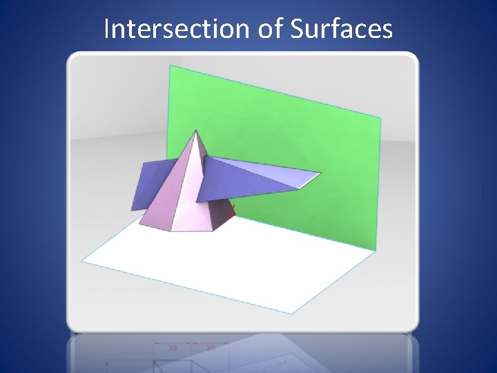 Intersection of Surfaces 