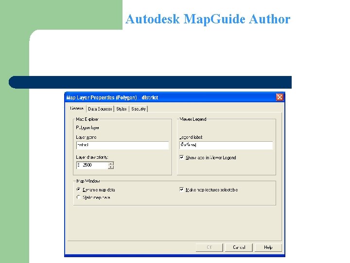 Autodesk Map. Guide Author 