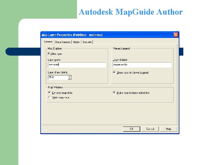 Autodesk Map. Guide Author 