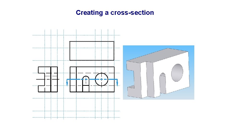 Creating a cross-section 