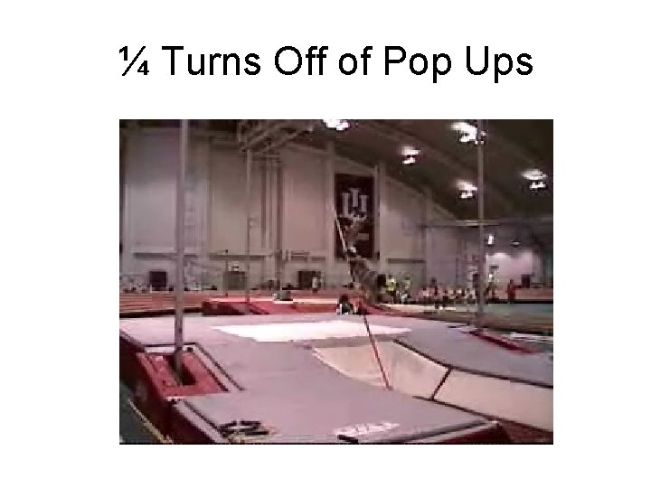 ¼ Turns Off of Pop Ups 