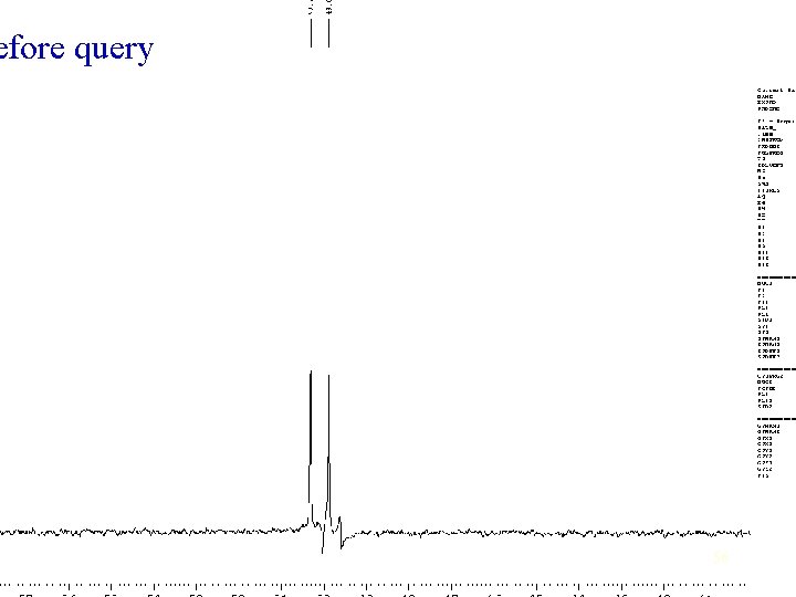 efore query 56 