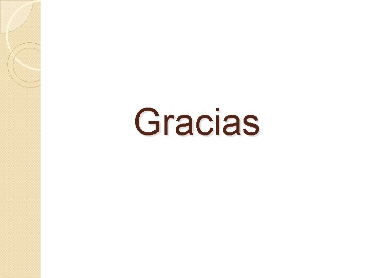 Gracias 