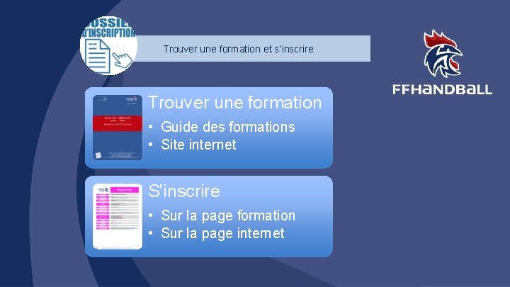 Trouver une formation et s’inscrire Trouver une formation • Guide des formations • Site