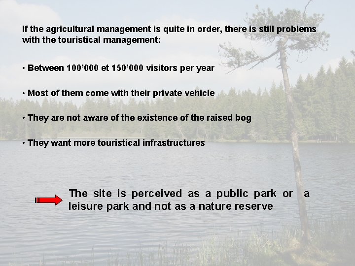 If the agricultural management is quite in order, there is still problems with the If the agricultural management is quite in order, there is still problems with the