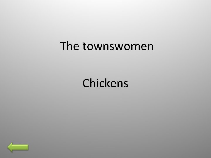 The townswomen Chickens 