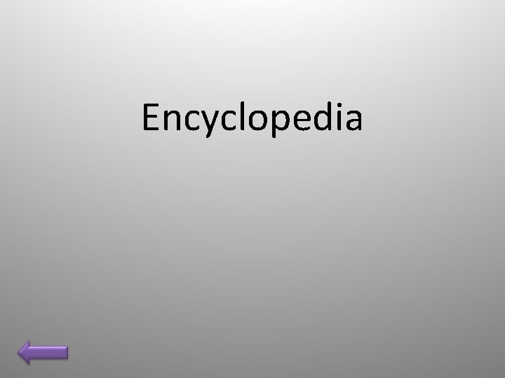 Encyclopedia 