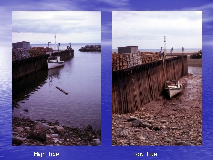 High Tide Low Tide High Tide Low Tide