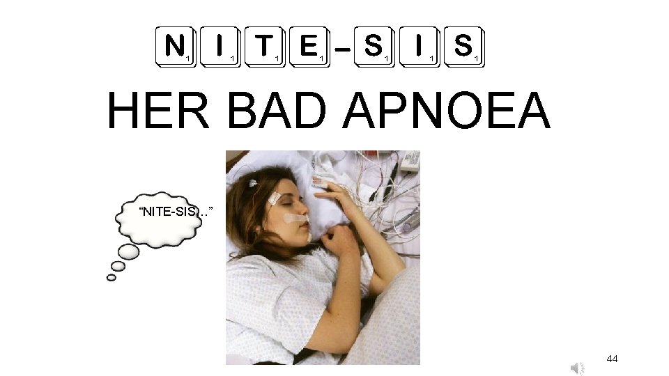 - NITE SIS HER BAD APNOEA “NITE-SIS…” 44 