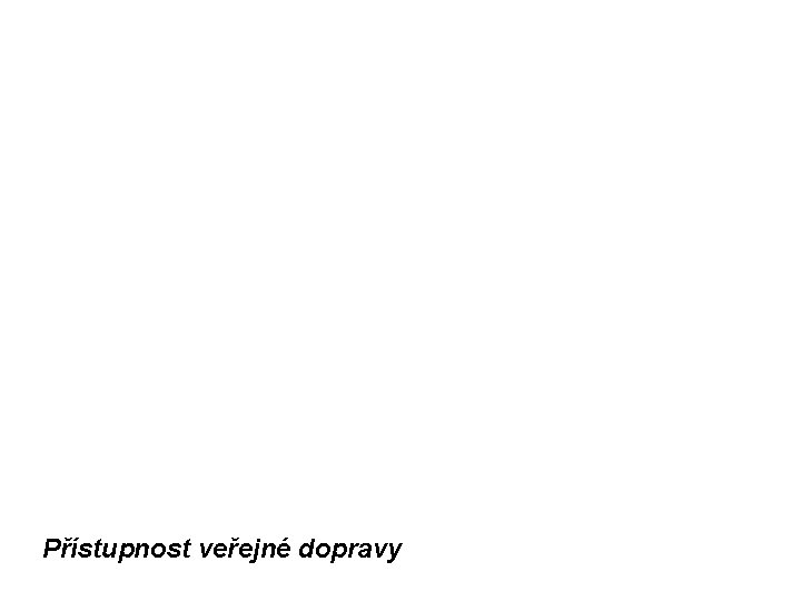 Přístupnost veřejné dopravy 