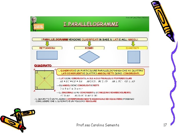 Prof. ssa Carolina Sementa 17 