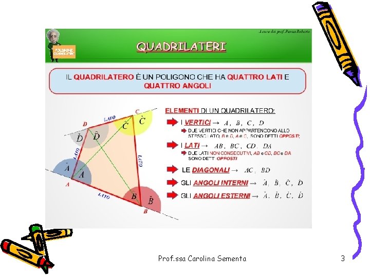 Prof. ssa Carolina Sementa 3 