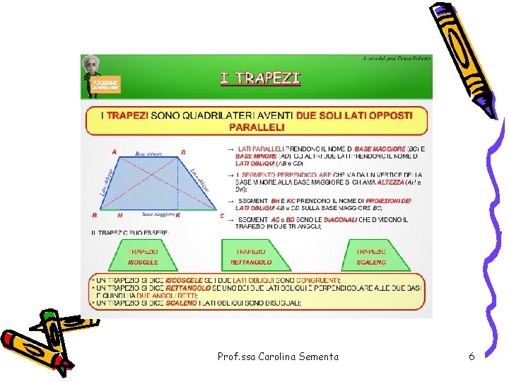 Prof. ssa Carolina Sementa 6 