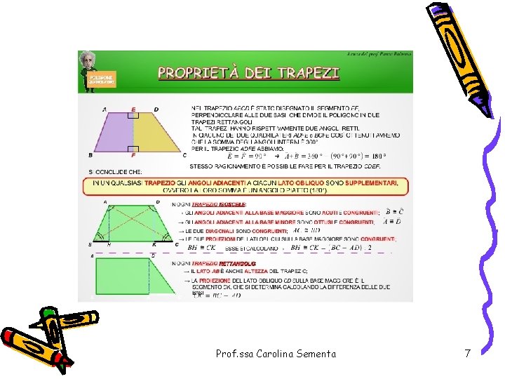 Prof. ssa Carolina Sementa 7 