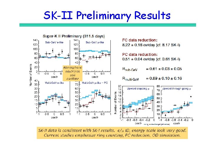 SK-II Preliminary Results 