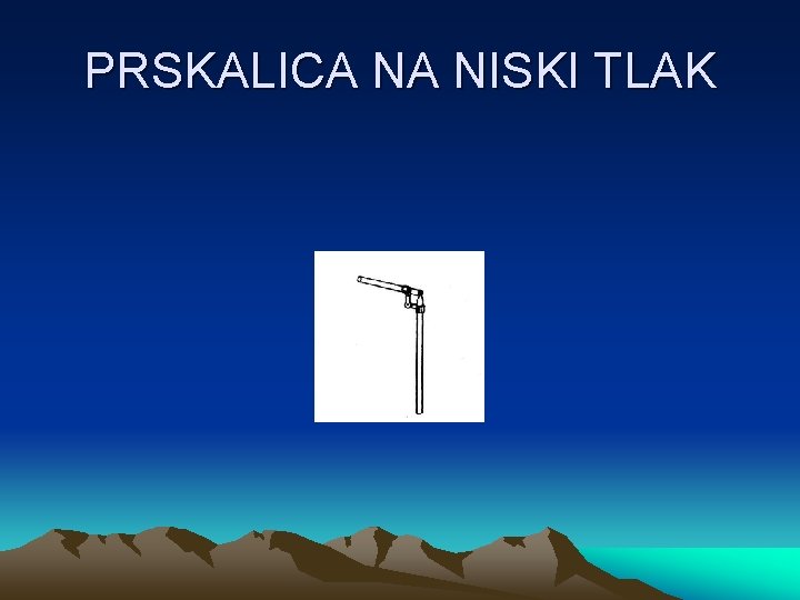 PRSKALICA NA NISKI TLAK 