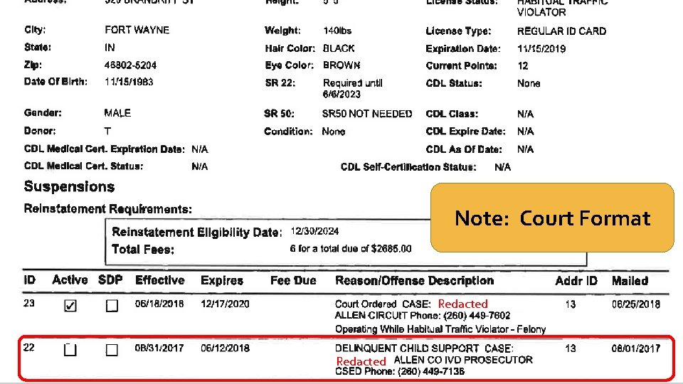 Note: Court Format Redacted 