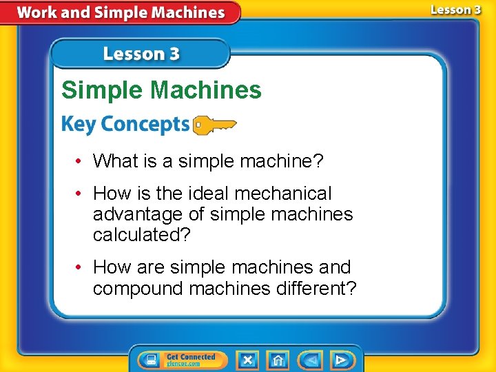 Simple Machines • What is a simple machine? • How is the ideal mechanical