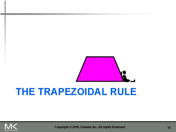 THE TRAPEZOIDAL RULE Copyright © 2010, Elsevier Inc. All rights Reserved 15 