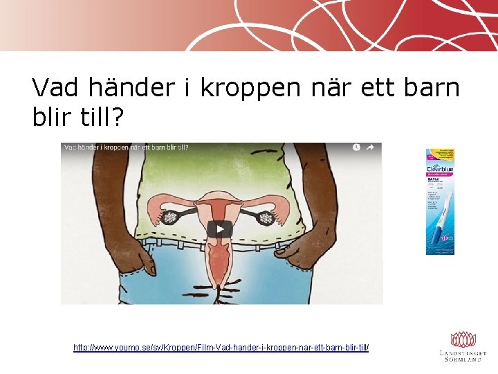 Vad händer i kroppen när ett barn blir till? http: //www. youmo. se/sv/Kroppen/Film-Vad-hander-i-kroppen-nar-ett-barn-blir-till/ 