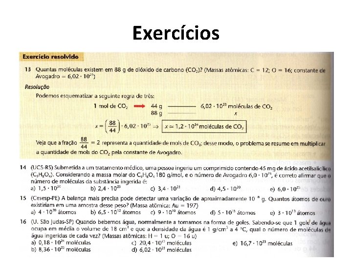 Exercícios 