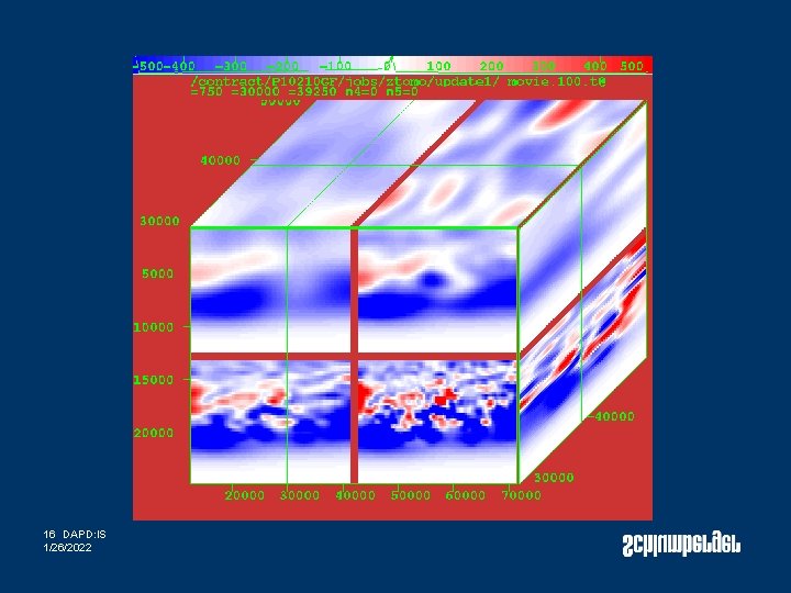 16 DAPD: IS 1/26/2022 16 DAPD: IS 1/26/2022