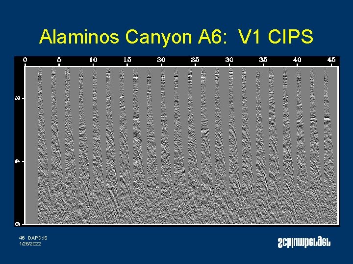 Alaminos Canyon A 6: V 1 CIPS 46 DAPD: IS 1/26/2022 Alaminos Canyon A 6: V 1 CIPS 46 DAPD: IS 1/26/2022