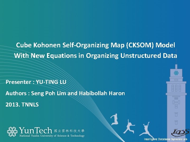 Cube Kohonen Self-Organizing Map (CKSOM) Model With New Equations in Organizing Unstructured Data Presenter