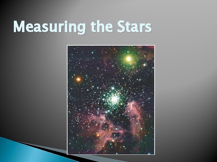 Measuring the Stars 