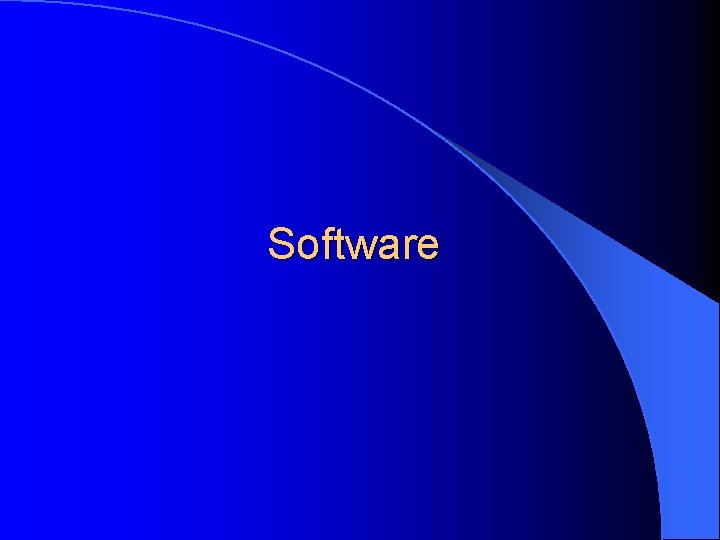 Software 