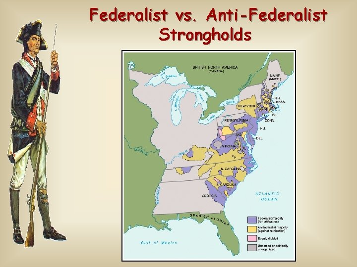 Federalist vs. Anti-Federalist Strongholds 