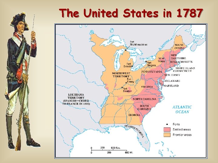 The United States in 1787 