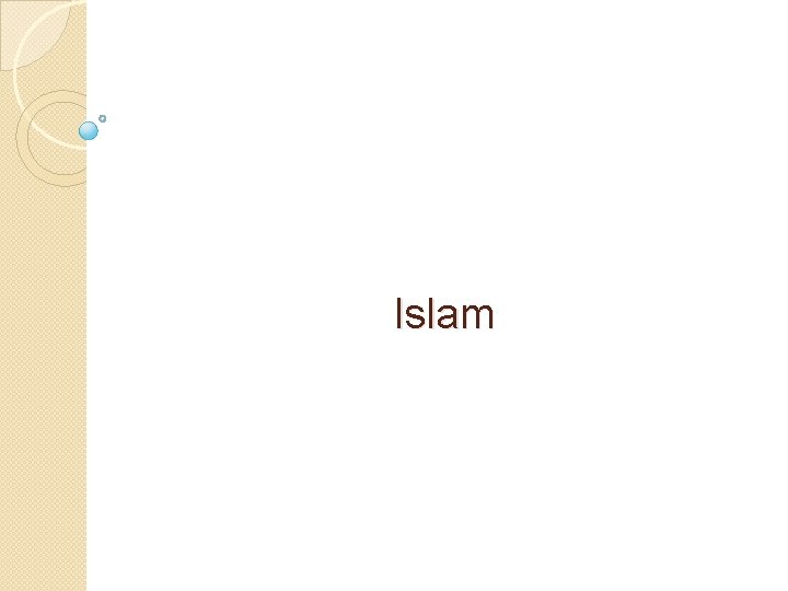 Islam 