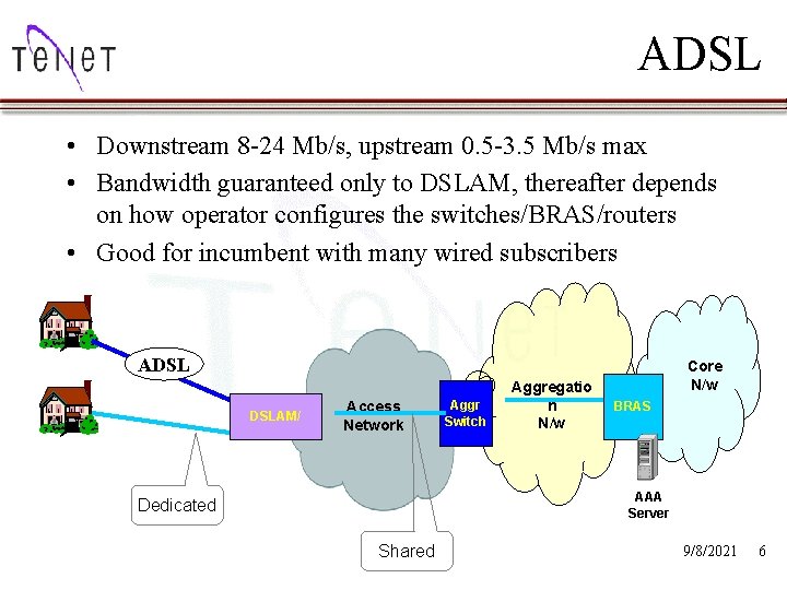 Broadband Quality of Service Prof Timothy Gonsalves Dept