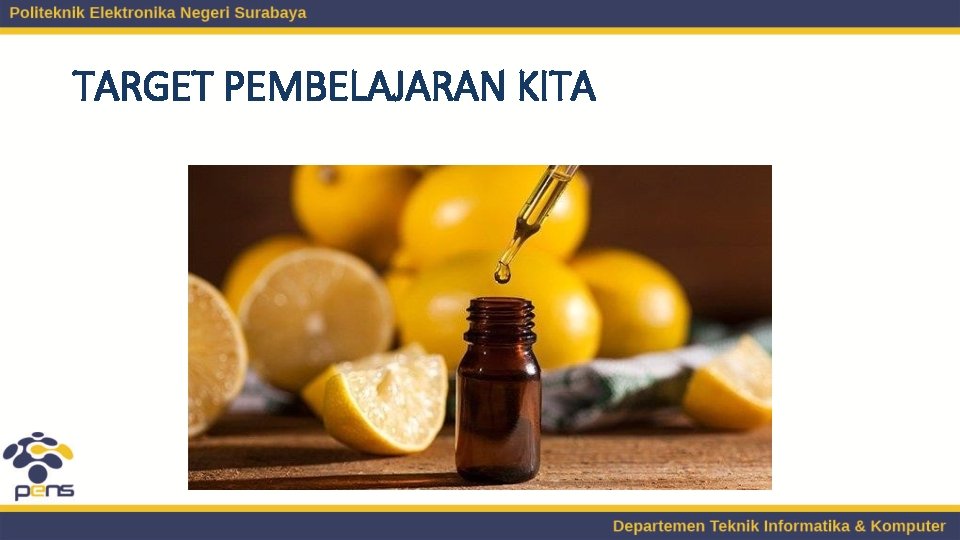 TARGET PEMBELAJARAN KITA 