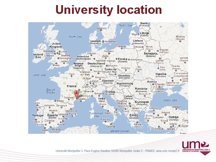 University location 