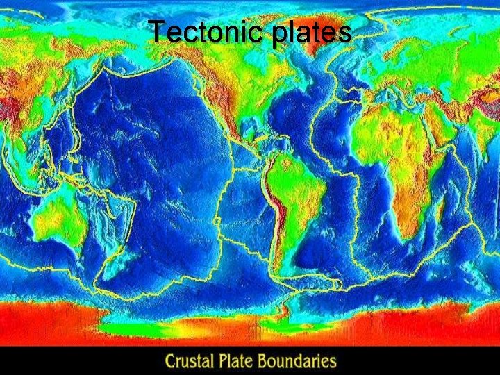 Tectonic plates 