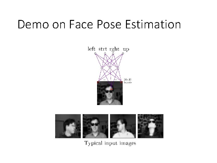 Demo on Face Pose Estimation 