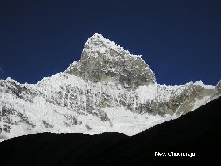 ALPAMAYO Nev. Chacraraju 