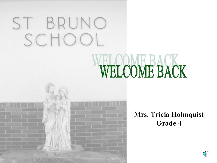 Mrs. Tricia Holmquist Grade 4 