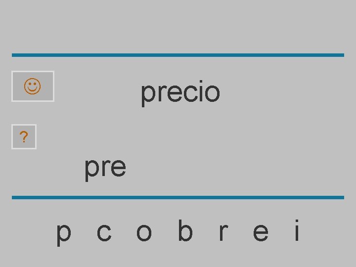 precio ? pre p c o b r e i 