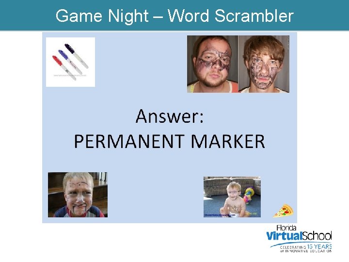 Game Night – Word Scrambler 